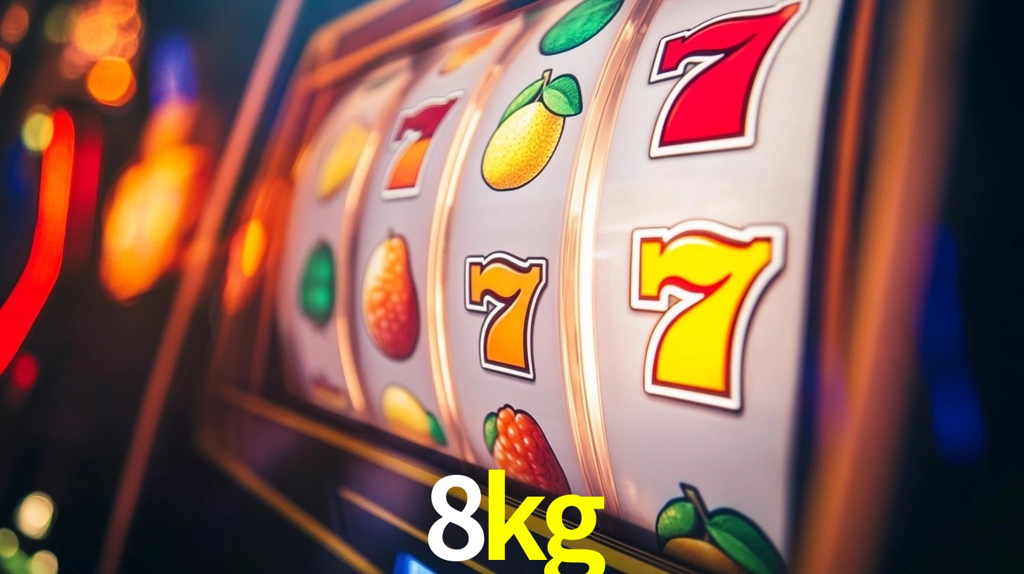 Sinta a adrenalina dos jogos de cassino com 8kg